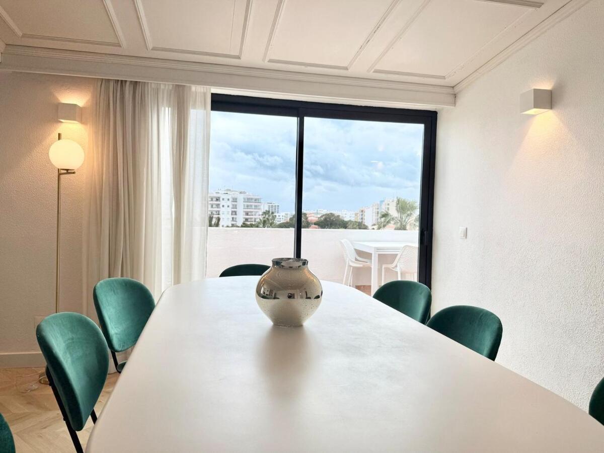 Penthouse S.Jorge Seaview T4 Apartment Quarteira Ngoại thất bức ảnh